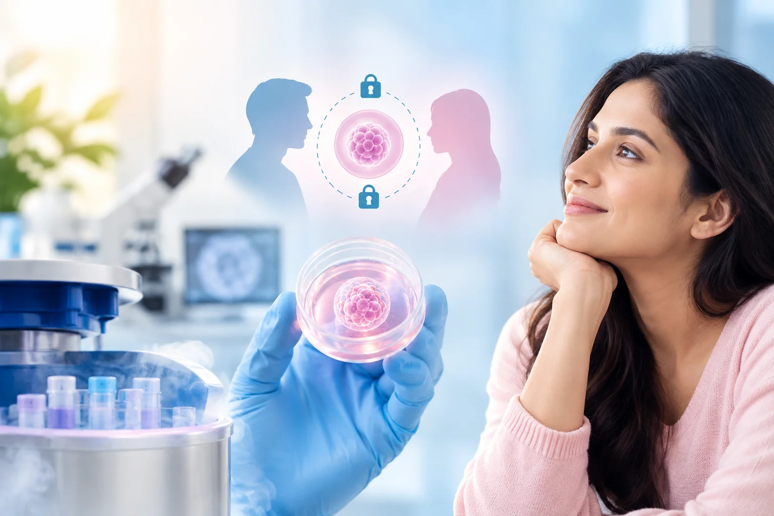 Donor embryo treatment