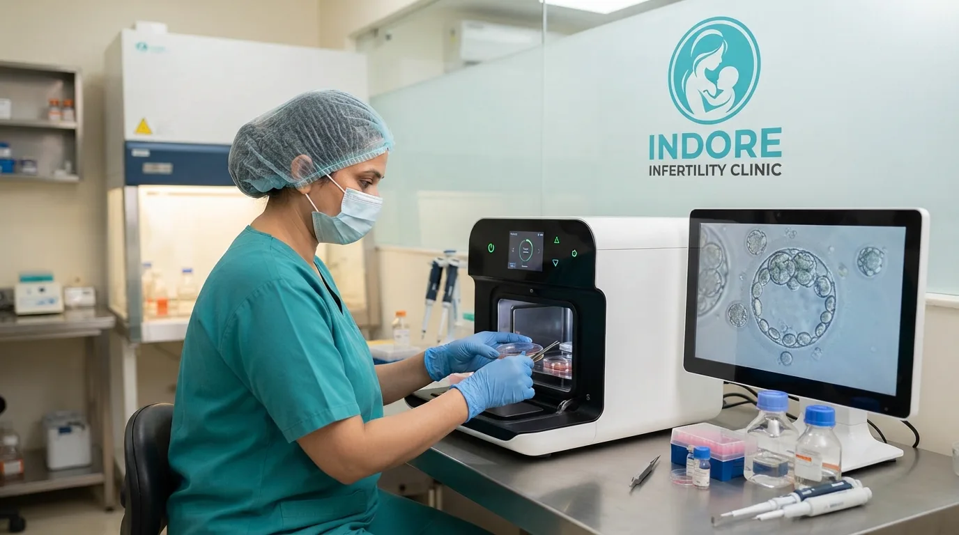 Embryo development during IVF