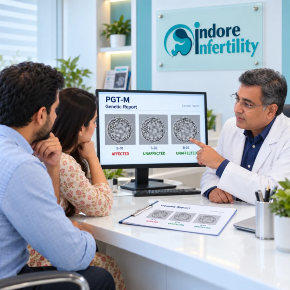 PGT-M genetic report consultation