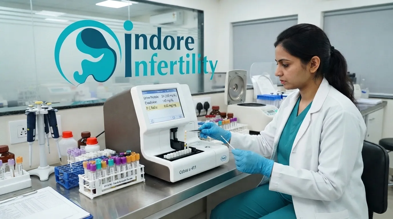 Urine protein testing