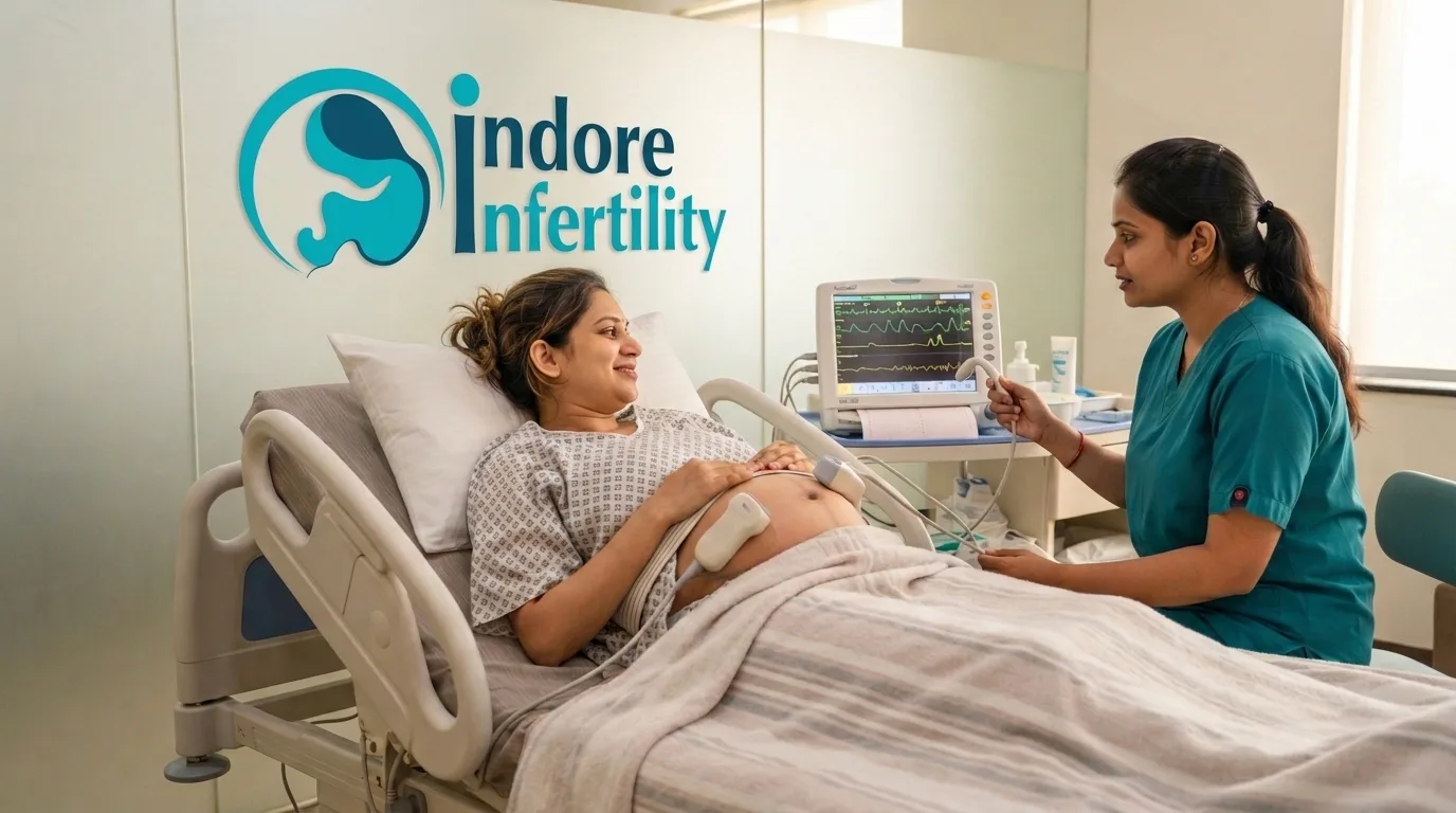 Fetal heart rate monitoring NST