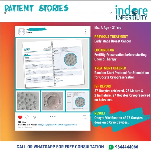 Patient story about egg freezing before chemotherapy