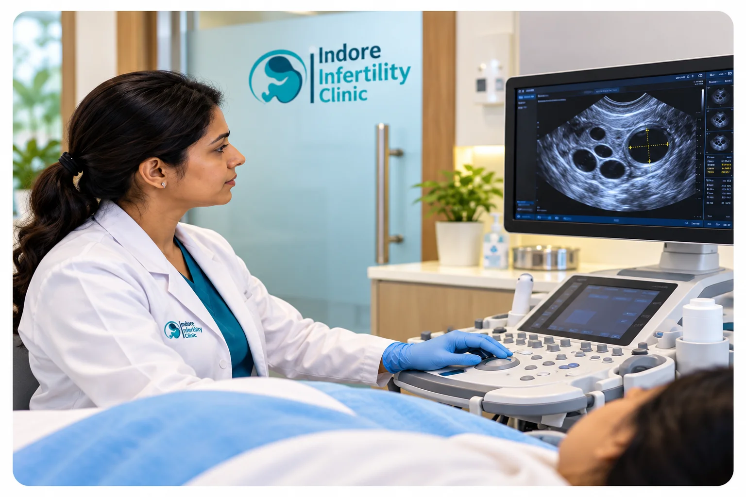 Ovarian monitoring during egg freezing